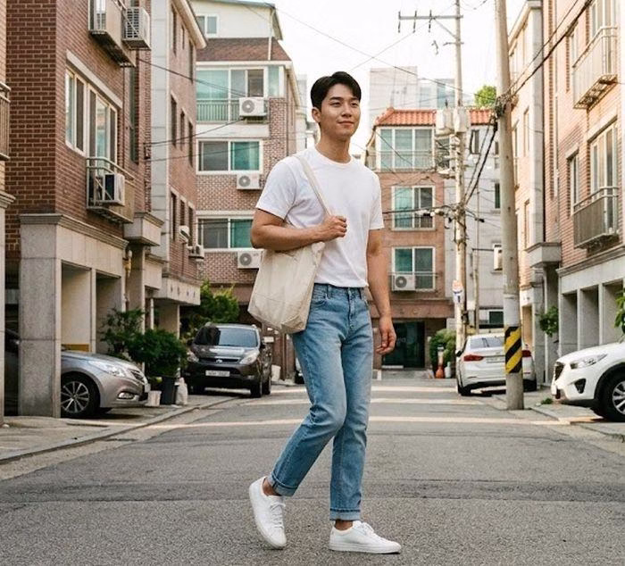 Top 12 outfit phối đồ nam với quần jean dễ mặc, không lỗi mốt